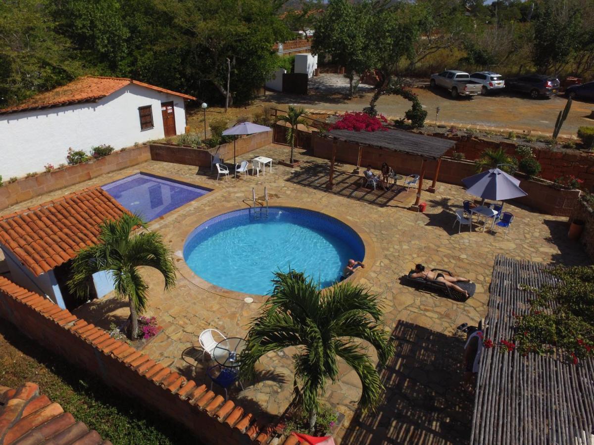 Hotel Santos De Piedra - Maranatha Barichara Exteriör bild