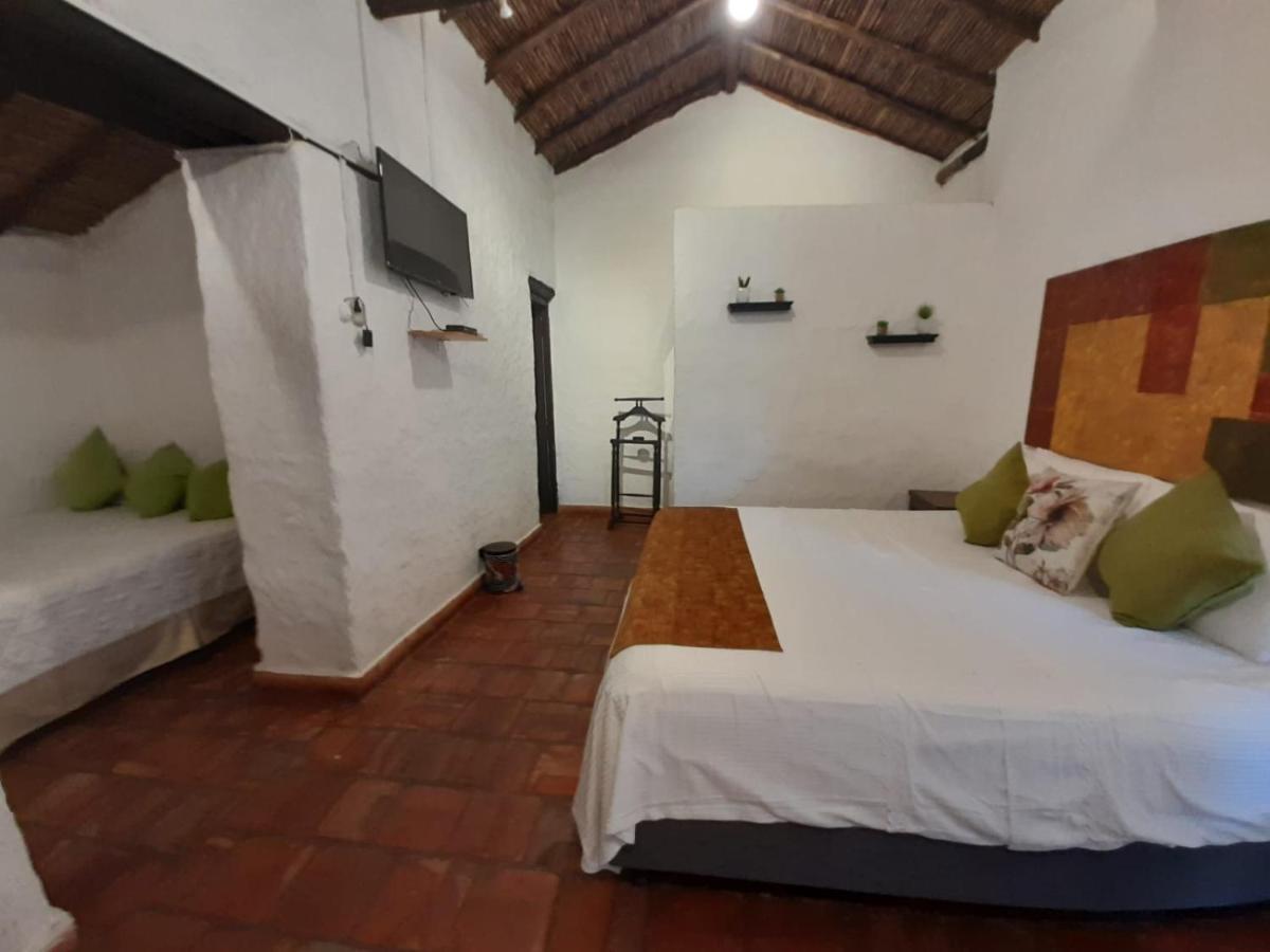 Hotel Santos De Piedra - Maranatha Barichara Exteriör bild