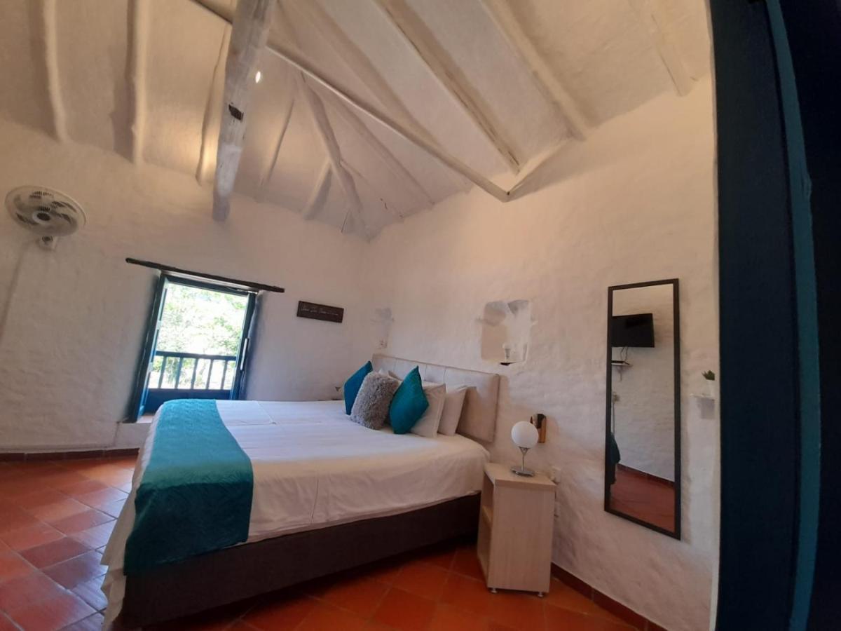 Hotel Santos De Piedra - Maranatha Barichara Exteriör bild