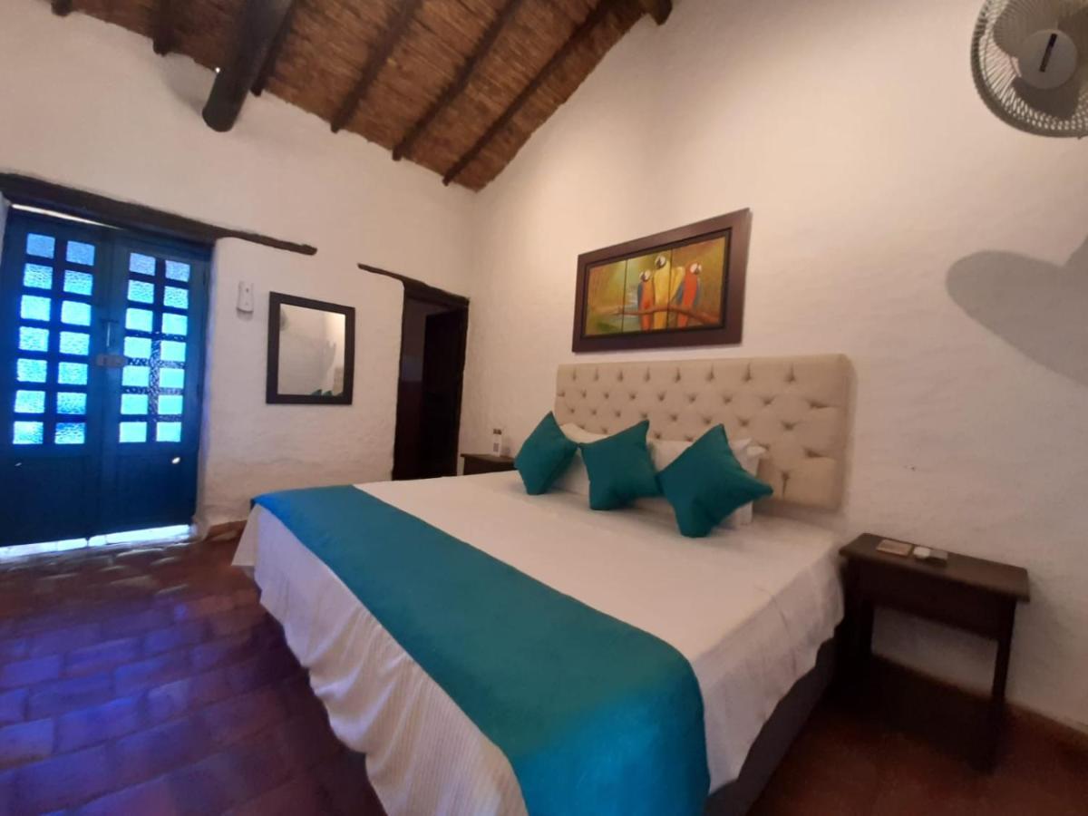 Hotel Santos De Piedra - Maranatha Barichara Exteriör bild