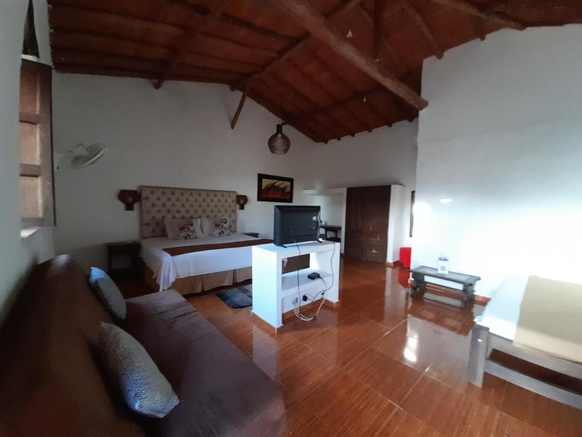 Hotel Santos De Piedra - Maranatha Barichara Exteriör bild