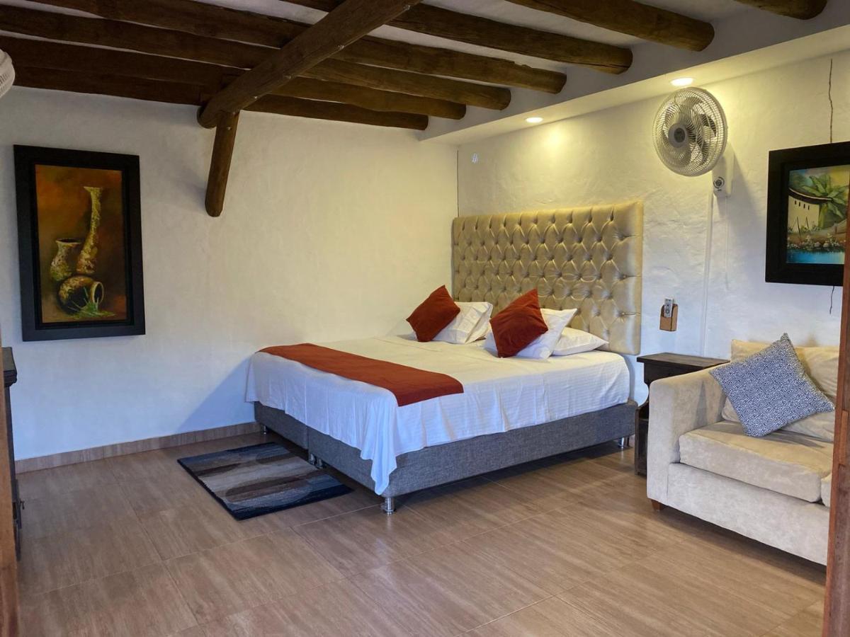 Hotel Santos De Piedra - Maranatha Barichara Exteriör bild