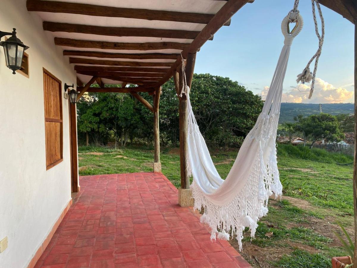 Hotel Santos De Piedra - Maranatha Barichara Exteriör bild