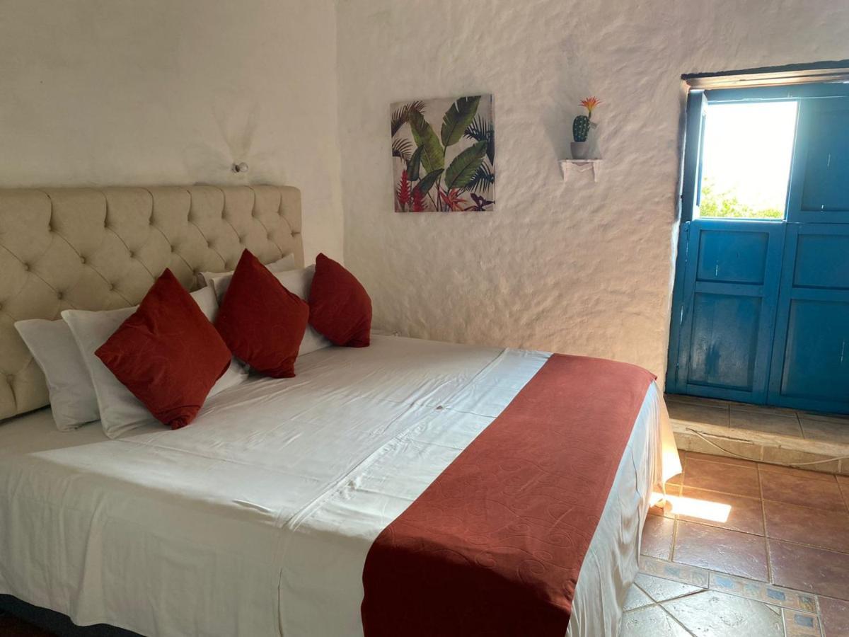 Hotel Santos De Piedra - Maranatha Barichara Exteriör bild