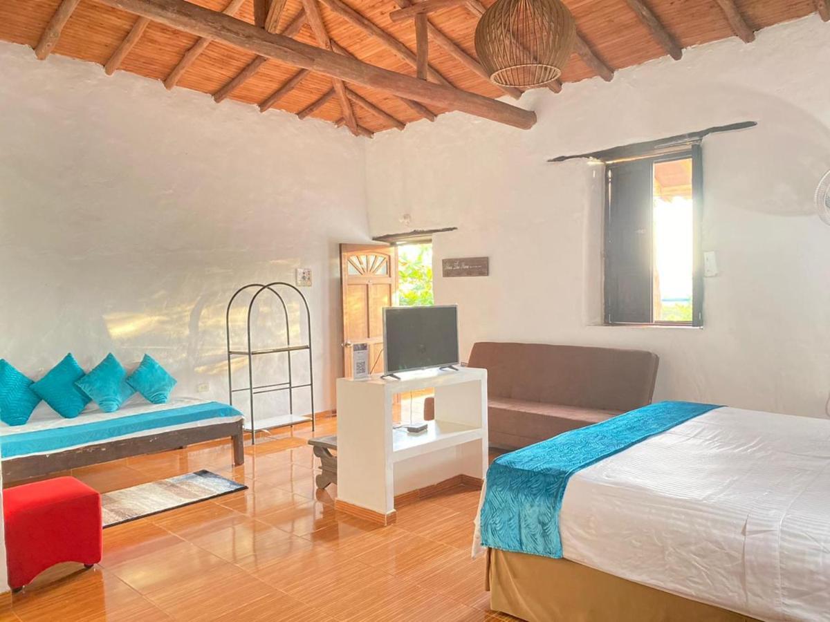 Hotel Santos De Piedra - Maranatha Barichara Exteriör bild