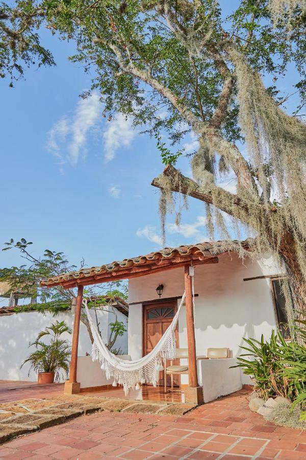 Hotel Santos De Piedra - Maranatha Barichara Exteriör bild