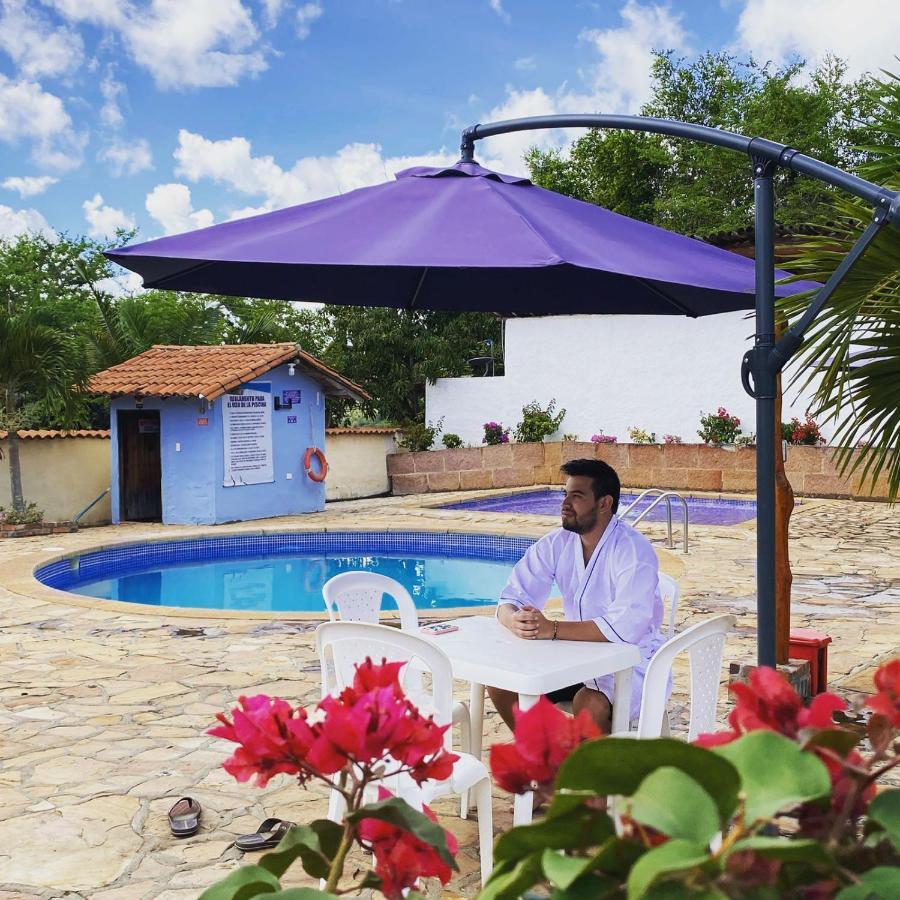 Hotel Santos De Piedra - Maranatha Barichara Exteriör bild
