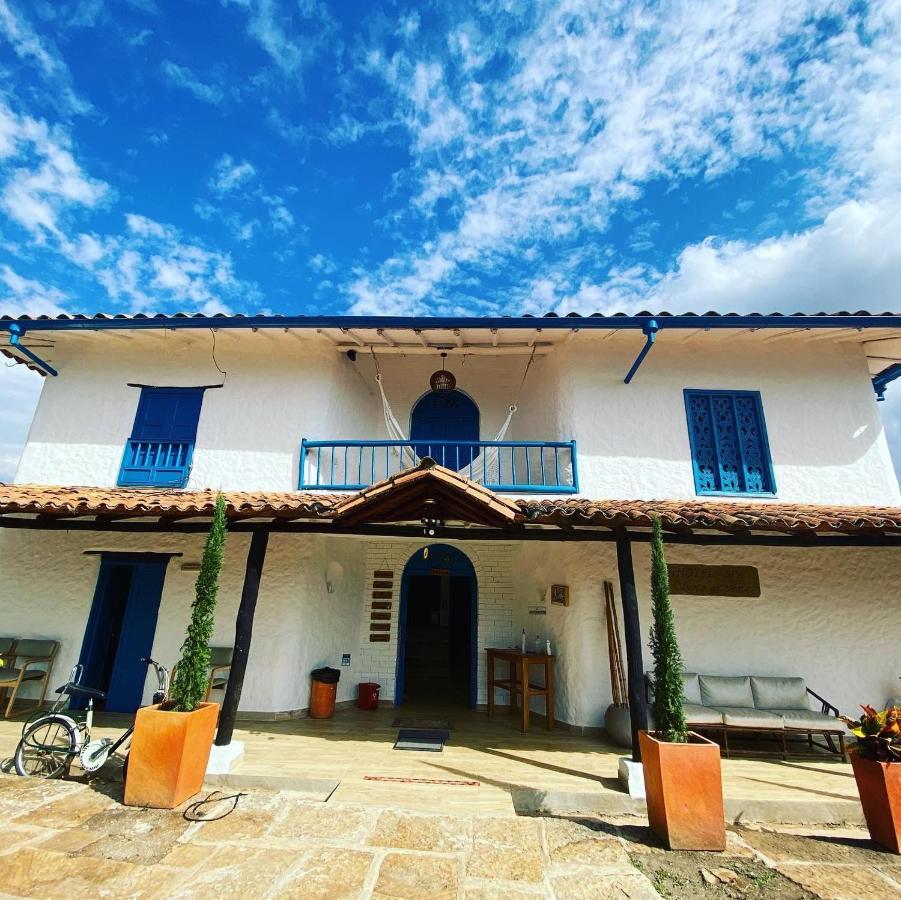 Hotel Santos De Piedra - Maranatha Barichara Exteriör bild