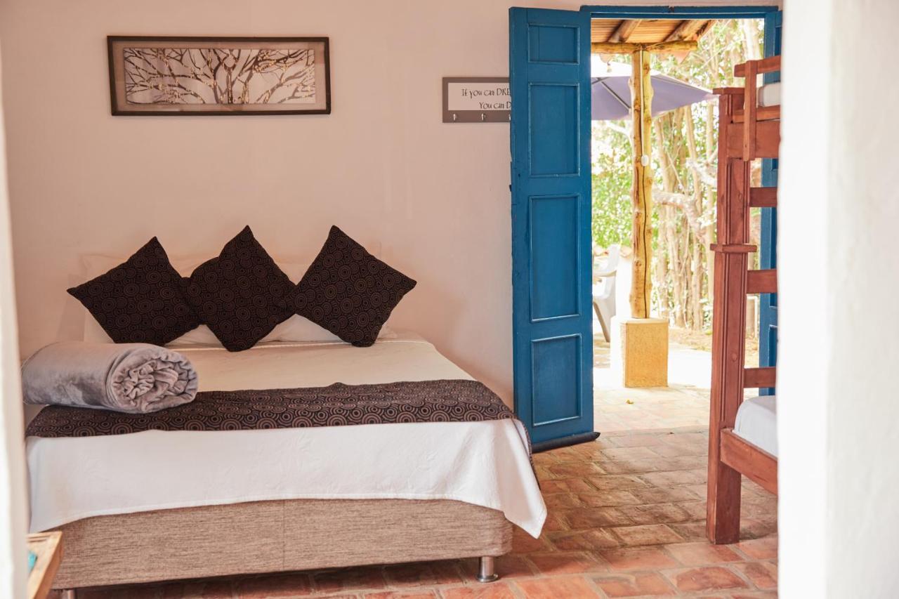 Hotel Santos De Piedra - Maranatha Barichara Exteriör bild