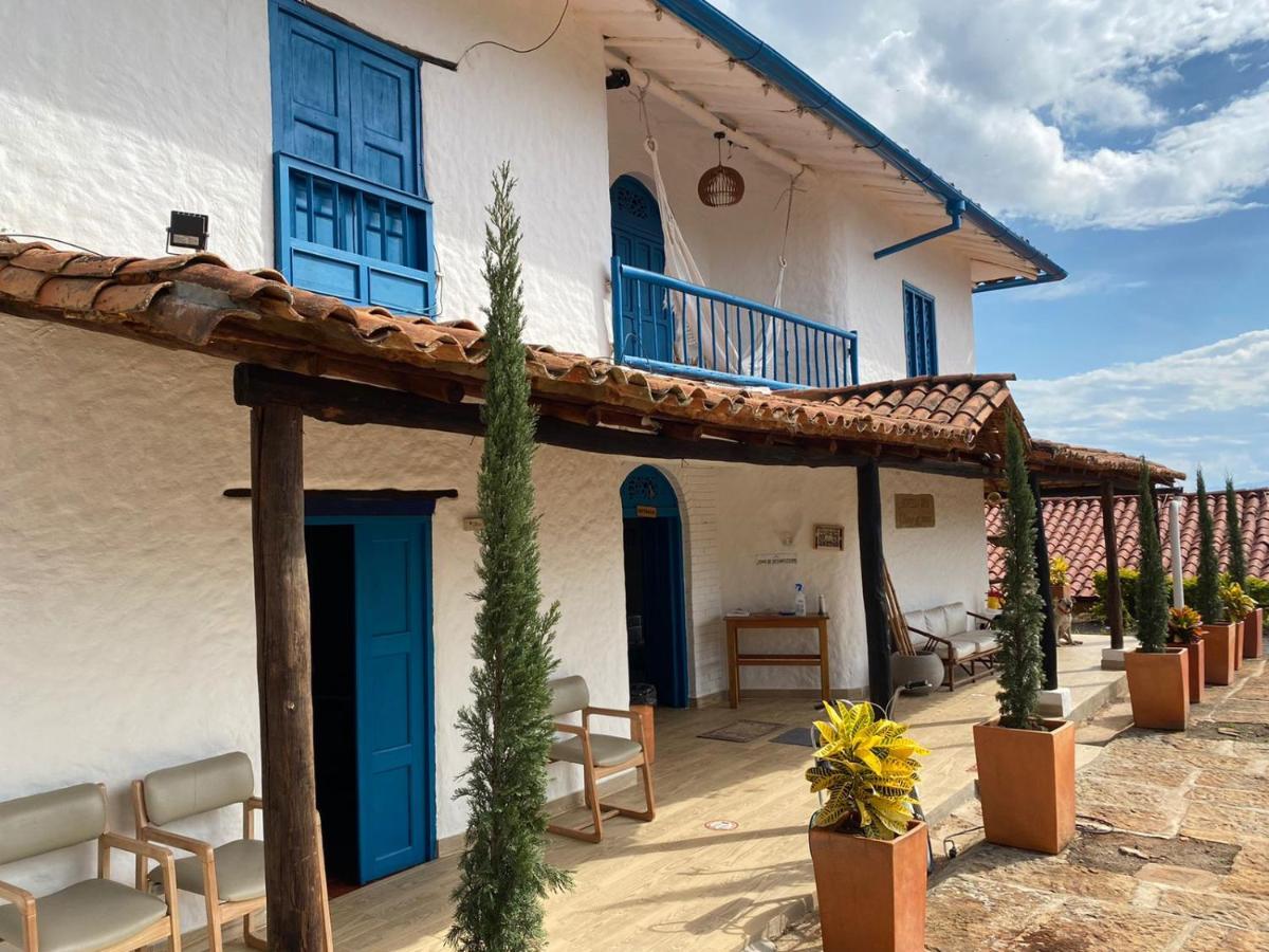 Hotel Santos De Piedra - Maranatha Barichara Exteriör bild